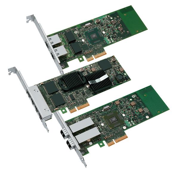 Intel® Gigabit Quad Port Ethernet I350 -T4 V2  PCI-Ex 