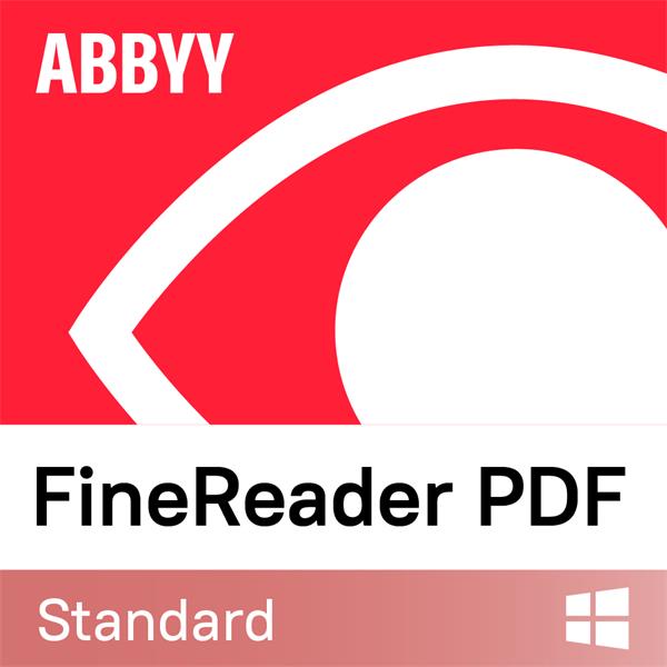ABBYY FineReader PDF Standard, Single User License (ESD), GOV/NPO/EDU, Subscription 1y