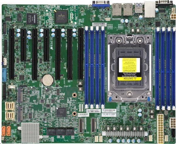 Supermicro H12SSL-C 1xSP3,AMD EPYC™ 7002-series 8x DDR4,3008 SAS3  ATX