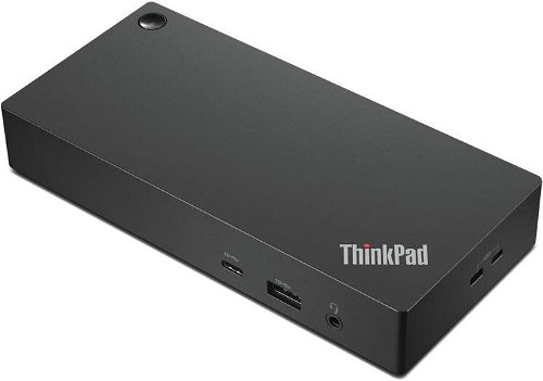 Lenovo ThinkPad USB-C Dock - 90W (2x DP, 1x HDMI, RJ45, 3x USB 3.1, 2x USB 2.0, 1x USB-C, adapter) pripojit max. 3x LCD