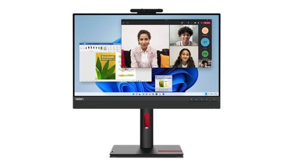 Lenovo TIO 24 G5 23.8" 1920x1080 FHD 1000:1 250N 4ms HDMI+DP+USB repro webcam 3y