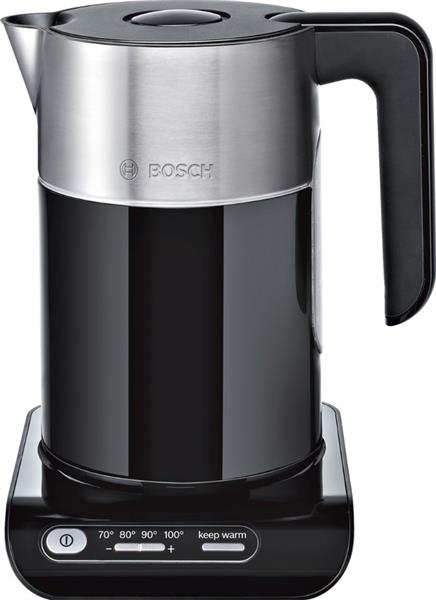 BOSCH_2400 W, nastavenie a udržovanie teploty, vyberateľný nehrdzavejúci filter, skryté vyhrievanie, objem 1, 5 l