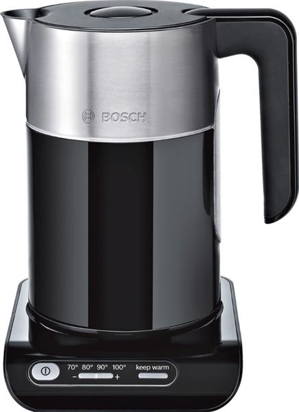 BOSCH_2400 W, nastavenie a udržovanie teploty, vyberateľný nehrdzavejúci filter, skryté vyhrievanie, objem 1,5 l