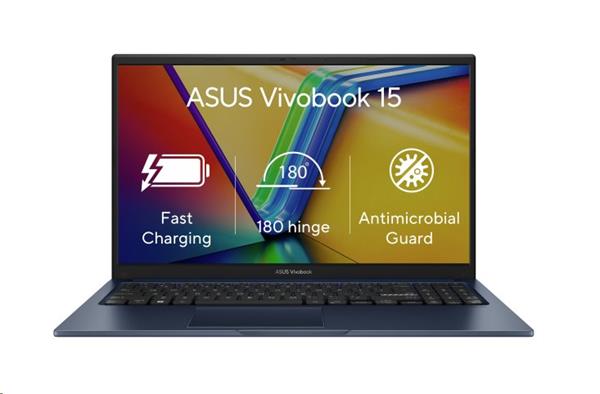 ASUS Vivobook 15 X1504ZA-BQ093W, i5-1235U, 15.6˝ 1920x1080 FHD, UMA, 16GB, SSD 512GB, W11H modry