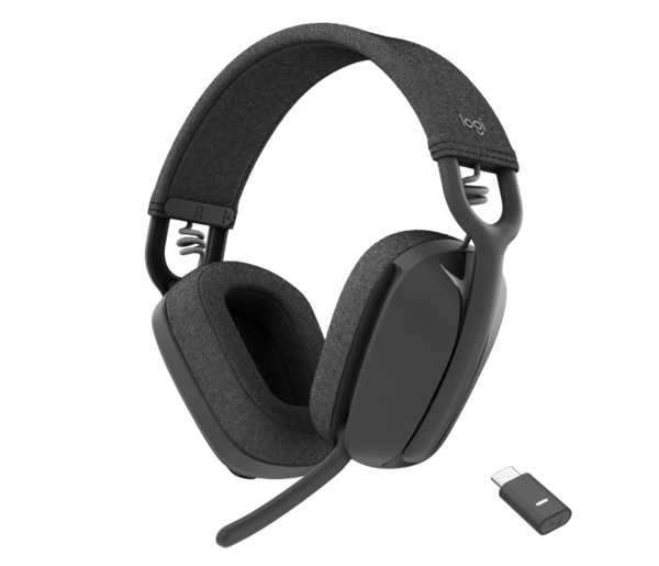 Logitech® Zone Vibe Wireless UC Headset - GRAPHITE