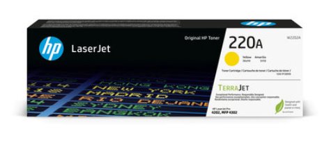 HP 220A Yellow Original LaserJet Toner  (~1,800 pages)