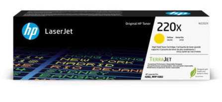 HP 220X Yellow Original LaserJet Toner (~5,500 pages)