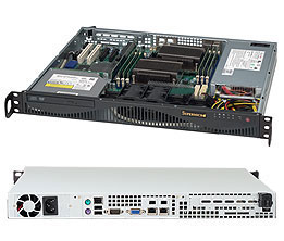 Supermicro® SC512F -350B 1U chassis