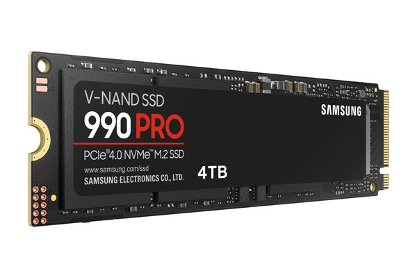 Samsung SSD 990 PRO Series 4TB M.2 PCIe, r7450MB/s, w6900MB/s