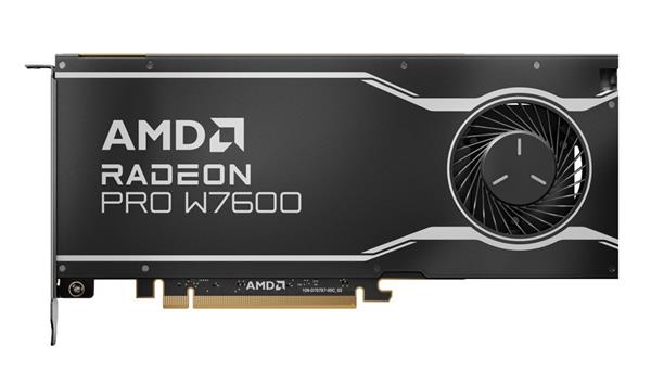 AMD Radeon Pro W7600 8GB GDDR6, 128bit, PCI-E 4, 4x DP, Active