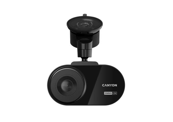 Canyon DVR25, kamera do auta s nahrávaním, 2.5K WQHD at 30 fps, 3´´ dotykový displej