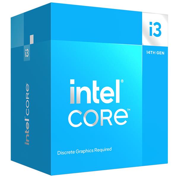 Intel® Core™i3-14100F processor, 3.50GHz,12MB,LGA1700, BOX, s chladičom