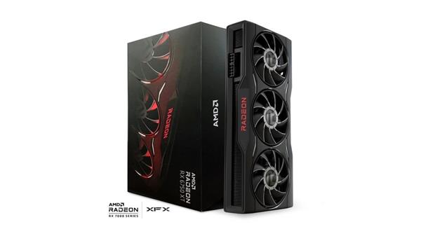 XFX AMD Radeon RX 6750 XT CORE Gaming 12GB/192-bit GDDR6 HDMI 3xDP 