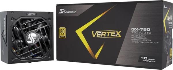 Zdroj 750W, Seasonic VERTEX GX-750 Gold, retail