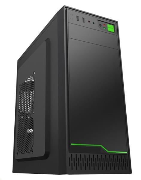 Eurocase ML N6-500B, skrinka ATX, 2xUSB3.0, čierna