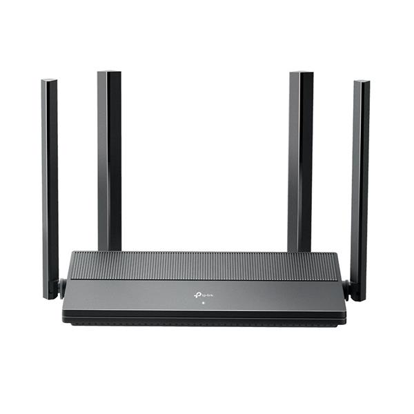 AX1500 Dual-Band Wi-Fi 6 Router SPEED: 300 Mbps at 2.4 GHz + 1201 Mbps at 5 GHz SPEC:  4x Antennas, Single-Core CPU, 1 x