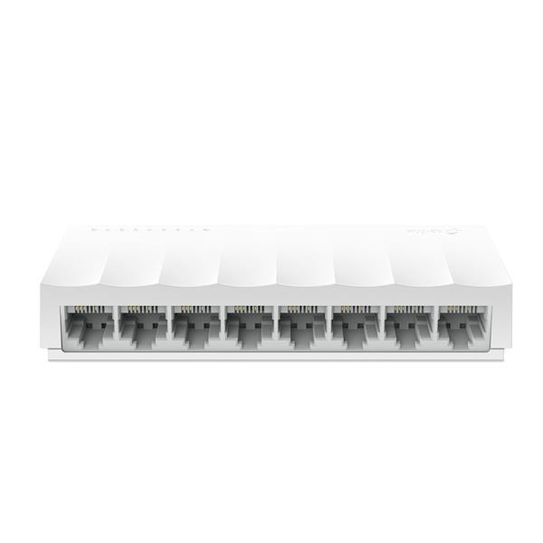 TP-LINK "LiteWave 8-Port 10/100 Mbps Desktop SwitchPORT: 8× 10/100 Mbps RJ45 PortsSPEC: Desktop Plastic CaseFEATURE: 