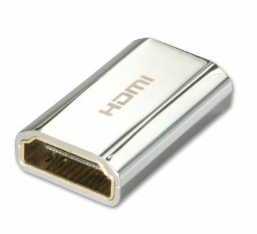 Lindy Adaptér HDMI F F, SPOJKA, pozl.konektory, celokovová SUPER SLIM