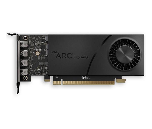 HP VGA  Intel Arc Pro A40 6GB 4mD PCIe x16 Graphics Card