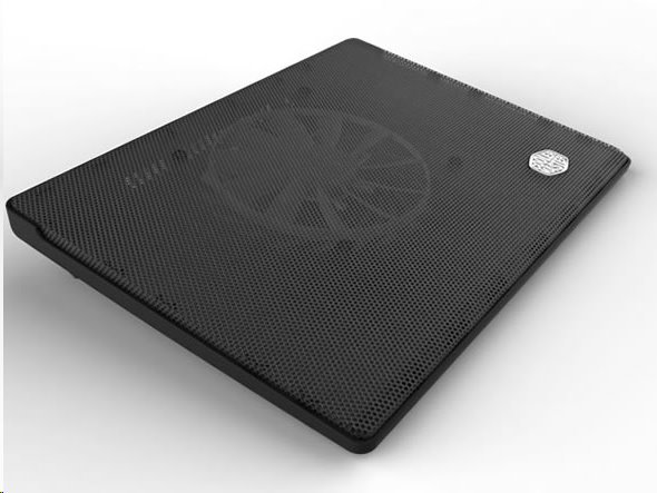 Chladiaci podstavec Coolermaster i300 pre NTB 7-17" black, 16cm LED fan
