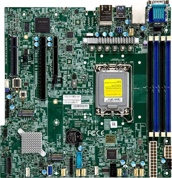 Supermicro Server board  X13SCH-F  1xLGA1700,uATX, Intel® C266