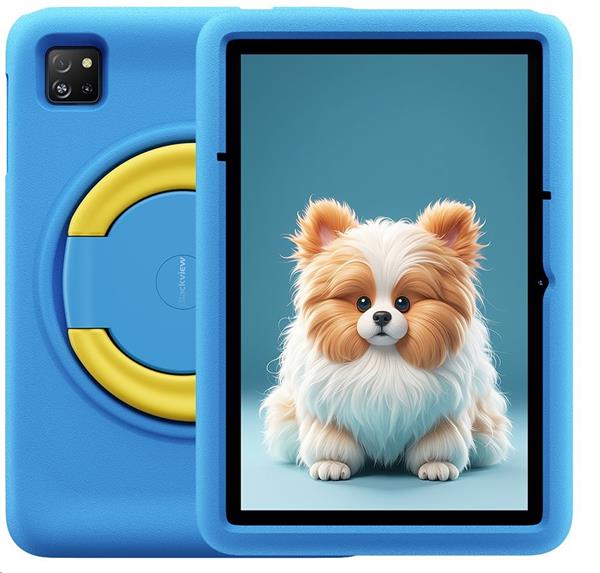 Blackview Tab A6 Kids tablet, 10.1", IPS HD 800*1280, Octa-core1.8GHz, 4GB+128GB, 5100mAh;WiFi, 5MP 8MP, Android 14, Modrá