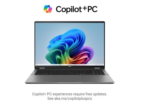 ASUS Vivobook 16/ TP3607SA/ U7-256V/ 16, 0"/ 2880x1800/ T/ 16GB/ 1TB SSD/ Arc 140V/ W11H/ Gray/ 2R