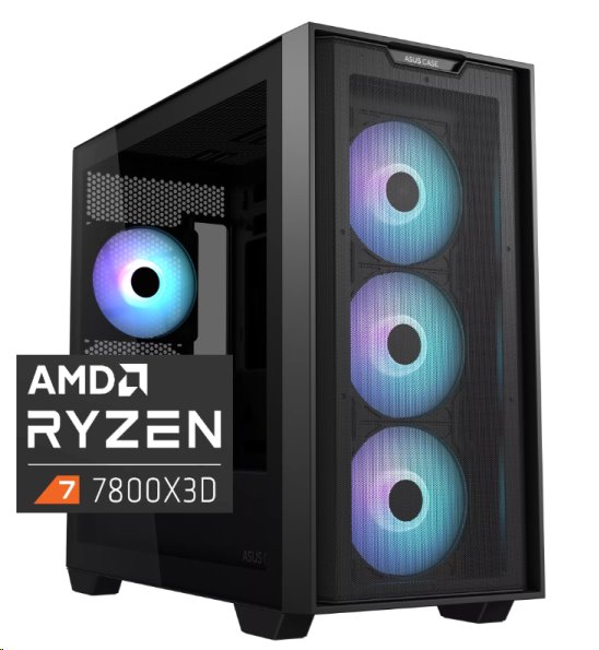 PRESTIGIO Xtreme Ryzen 7 7800X3D, RX9070XT/16GB, 32GB DDR5, SSD 1TB, FDOS
