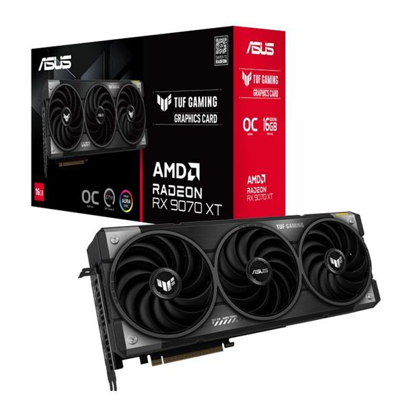 ASUS TUF RX9070XT OC GAMING 16GB 256-bit GDDR6 HDMI 3xDP