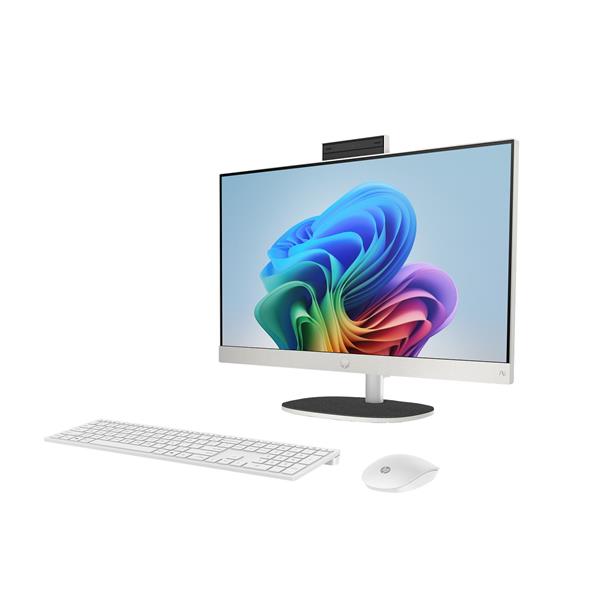 HP All-in-One 24-ct2000nc, 23.8 FHD 1920x1080, AMD Ryzen AI 5 340 (50TOPS), 16 GB, SSD 1TB, W11H, 2-2-0, white 