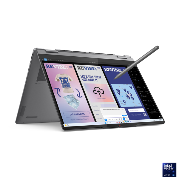 Lenovo IP Yoga 7 2in1 14ILL10, Ultra 7-258V, 14.0˝ 2880 x 1800/Touch, UMA, 32GB, SSD 1TB, W11H, šedý, 3y PS, AI