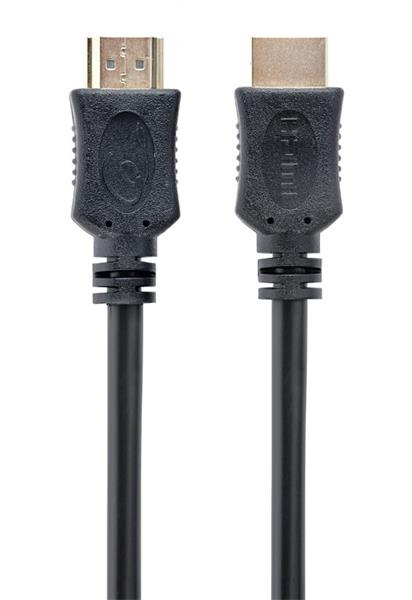 Gembird kábel HDMI High speed (M - M), séria Select, Ethernet, pozlátené konektory, 1 m, čierny