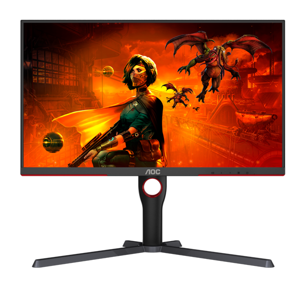 AOC Gaming/ U27G3X/ 27"/ IPS/ 4K UHD/ 160Hz/ 1ms/ Blck-Red/ 3R
