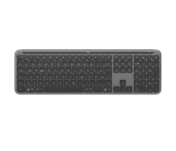 Logitech® K950 SIGNATURE SLIM WIRELESS KEYBOARD - GRAPHITE-US INT&quot;L-2.4GHZ/BT