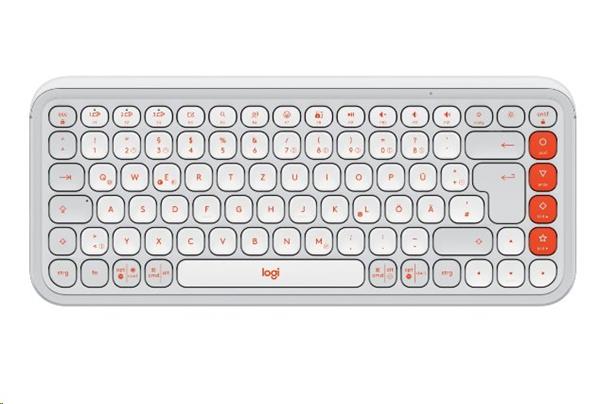 Logitech® POP ICON KEYS Wireless Keyboard OFF WHITE - US INT"L