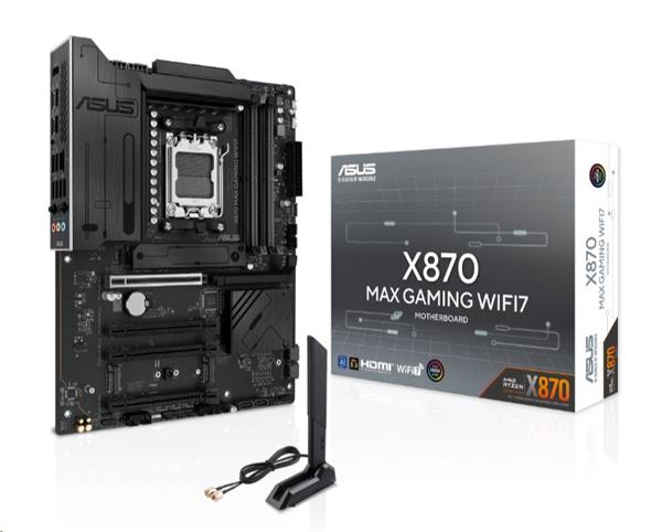 ASUS X870 MAX GAMING WIFI7 soc AM5 DDR5 X870 ATX