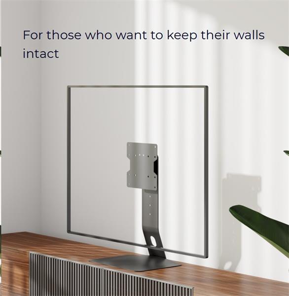 KIVI TV otočný stojan na stol, VESA max 400-400 , 32 - 55", čierny