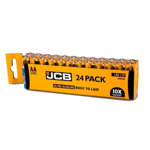 JCB OXI DIGITAL alkalická batéria LR06/AA, shrink 24 ks