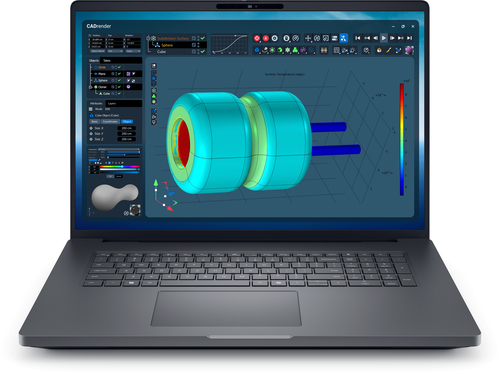 Dell Pro Max 18 Plus MB18250/U9-285HX/64GB/1TB SSD/18" QHD+/IR Cam & Mic/NVIDIA RTX PRO 3000/FgrPr/W11 Pro/3Y ProSpt