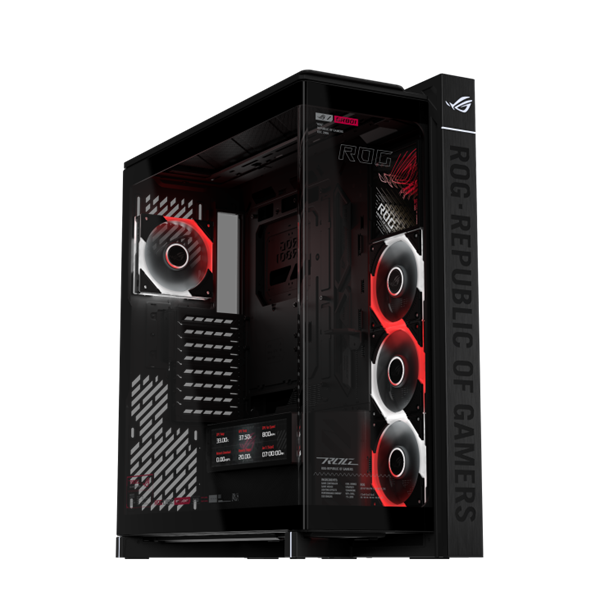 ASUS ROG CRONOX GR801 CURVE TG ARGB BLACK skrinka E-ATX čierna