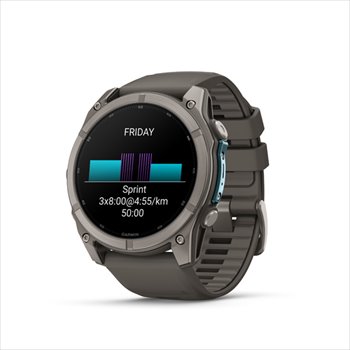 Garmin fenix 9 - 51mm, AMOLED, Sapphire, Titanium, Pebble Gray band