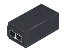 Ubiquiti POE-24-12W-G   Gigabit PoE injektor 24V/0,5A (12W) čierny