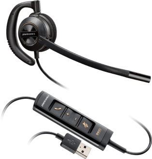 Plantronics ENCOREPRO HW535 USB, náhlavná súprava na jedno ucho s háčikom
