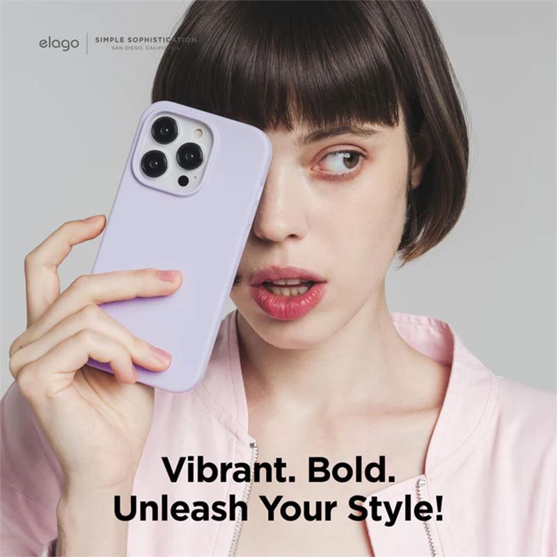 Elago kryt Silicone Case pre iPhone 15 - Black 
