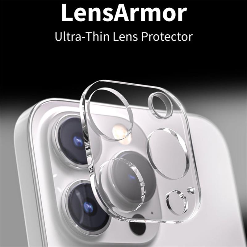 SwitchEasy LensArmor Ultra-Thin Lens Protector pre iPhone 15 Pro/15 Pro Max - Clear 