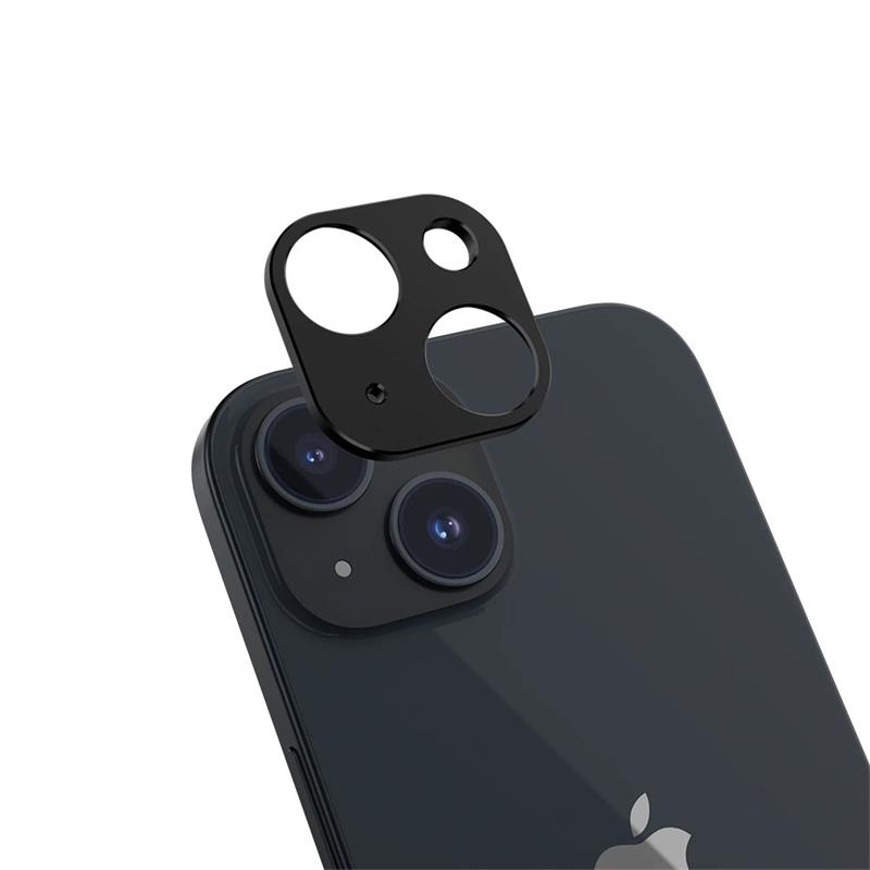 SwitchEasy LenShield Aluminum Lens Protector pre iPhone 15/15 Plus - Black 
