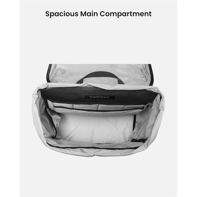 TomToc batoh Vintpack TA1 22L - White 