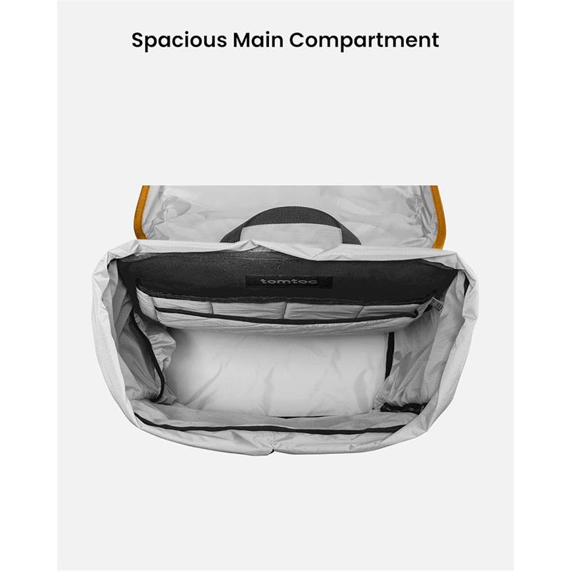 TomToc batoh Vintpack TA1 22L - Yellow 