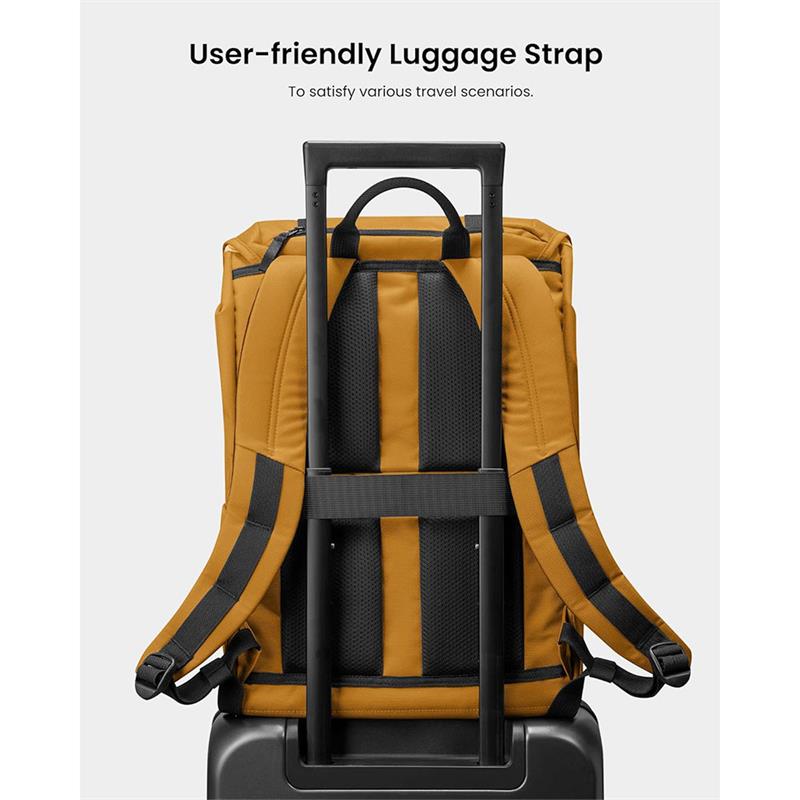 TomToc batoh Vintpack TA1 22L - Yellow 