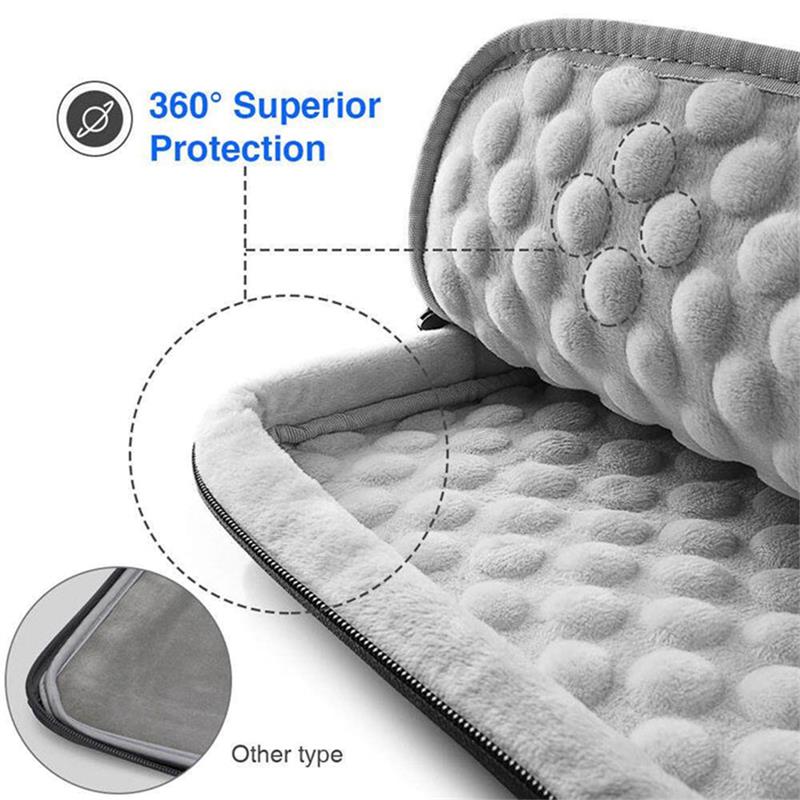 Tomtoc puzdro 360 Protective Sleeve pre Macbook Air 15" M2/M3/M4 - Black Blue 